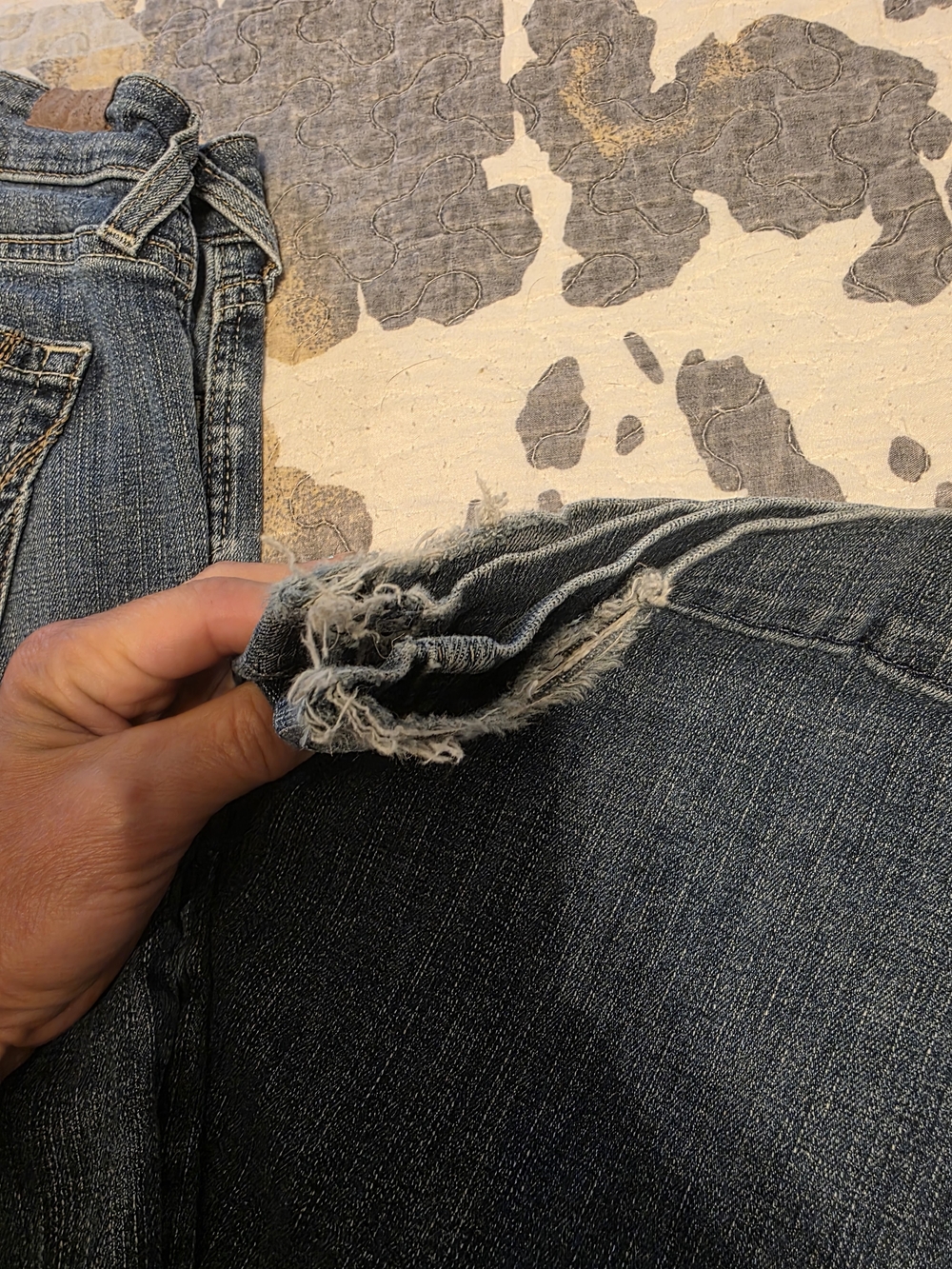 Ariat Blue Boot-Cut Women's Jeans - Picture 3 of 3